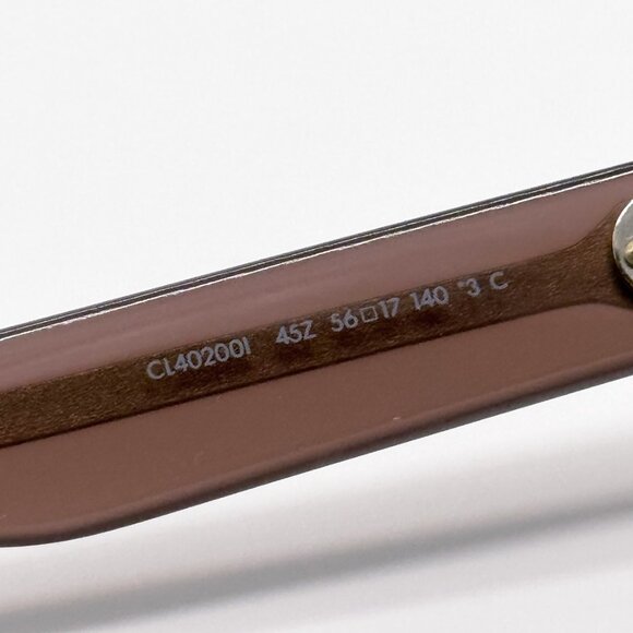 NEW CELINE CL40200I 45Z WOMEN BROWN SUNGLASSES CELINE - Picture 11 of 14